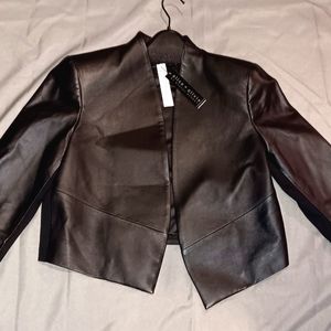 Leather jacket from Alice + Olivia